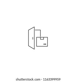 Delivery payment vector icon