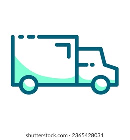 delivery pick up e commerce dual tones icon