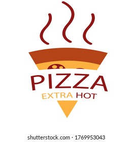 Delivery Pizza Vector Logo Icon