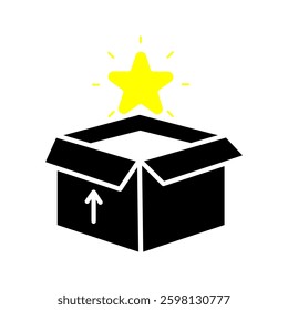 Delivery Quality Duocolor Line Icon Design with Editable Stroke vector illustration, pictogram isolated on white background. color editable