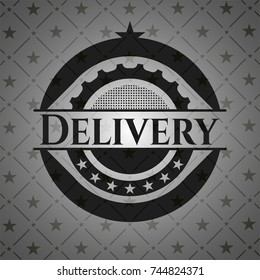 Delivery realistic dark emblem