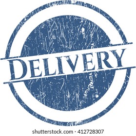 Delivery rubber grunge texture seal