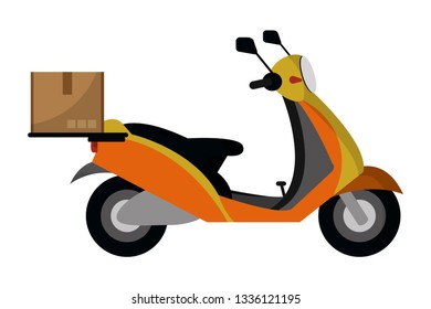 delivery scooter icon