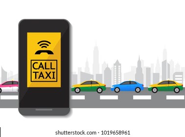 Delivery service, application call delivery by smartphone, call taxi on mobile application