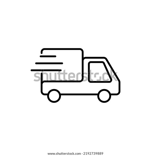 Delivery service car icon. Delivery sign vector eps10.\
Delivery truck. eps\
10