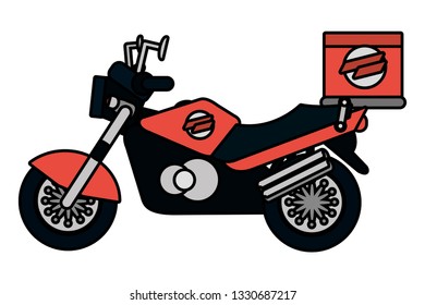 delivery service cartoon