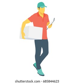 
Delivery Service Color Vector Icon
