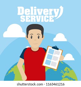 Delivery service concept