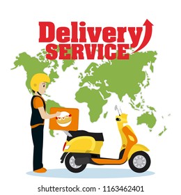 Delivery service concept