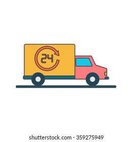 delivery service concept
