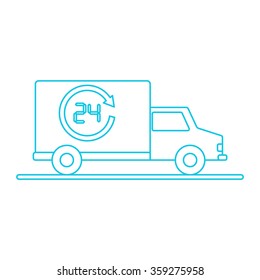 delivery service concept