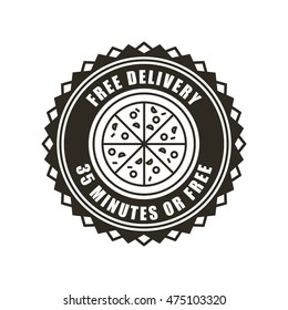 delivery service concept isolated icon vector illustration design