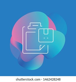 Delivery service Container, Delivering, Package, Vector
