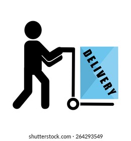 delivery service design, vector illustration eps10 graphic 