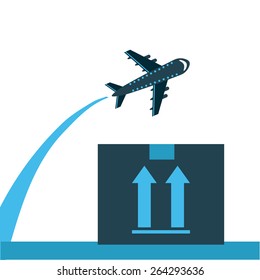 delivery service design, vector illustration eps10 graphic 
