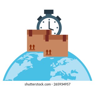 delivery service design, vector illustration eps10 graphic 