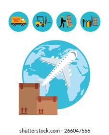 delivery service design, vector illustration eps10 graphic 