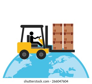 delivery service design, vector illustration eps10 graphic 