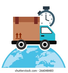 delivery service design, vector illustration eps10 graphic 