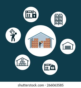delivery service design, vector illustration eps10 graphic 