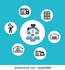 delivery service design, vector illustration eps10 graphic 