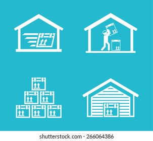 delivery service design, vector illustration eps10 graphic 