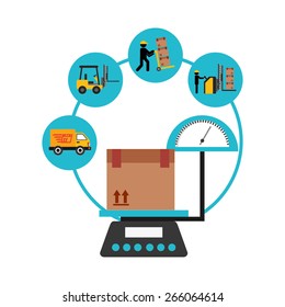 delivery service design, vector illustration eps10 graphic 