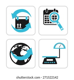 delivery service design, vector illustration eps10 graphic 