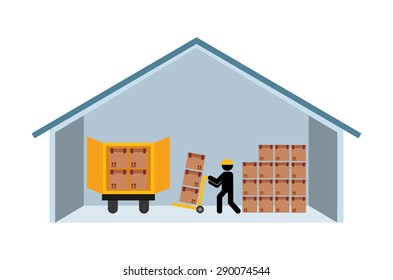 delivery service design, vector illustration eps10 graphic 