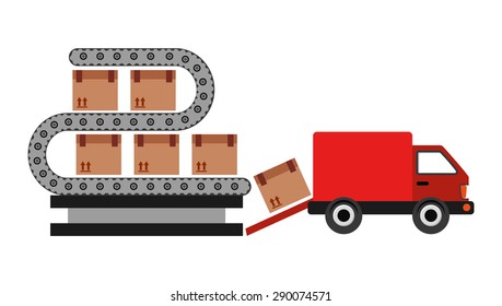 delivery service design, vector illustration eps10 graphic 
