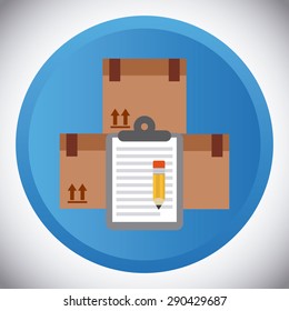 delivery service design, vector illustration eps10 graphic 