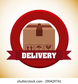 delivery service design, vector illustration eps10 graphic 