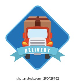delivery service design, vector illustration eps10 graphic 