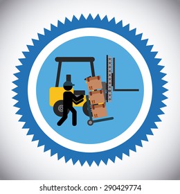delivery service design, vector illustration eps10 graphic 
