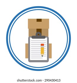 delivery service design, vector illustration eps10 graphic 