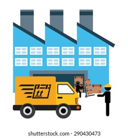 delivery service design, vector illustration eps10 graphic 