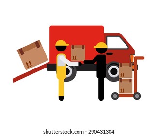 delivery service design, vector illustration eps10 graphic 