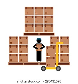 delivery service design, vector illustration eps10 graphic 
