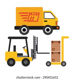delivery service design, vector illustration eps10 graphic 