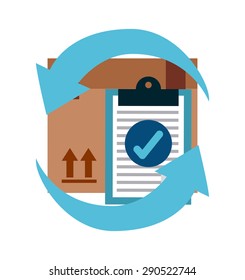 delivery service design, vector illustration eps10 graphic 