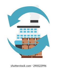 delivery service design, vector illustration eps10 graphic 