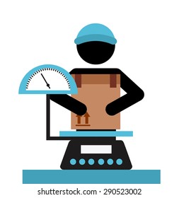 delivery service design, vector illustration eps10 graphic 