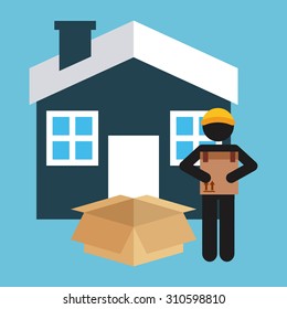 delivery service design, vector illustration eps10 graphic 