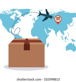 delivery service design, vector illustration eps10 graphic 