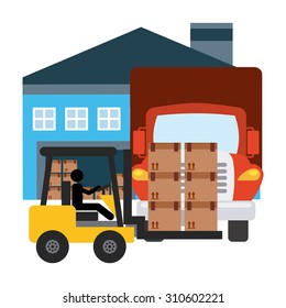delivery service design, vector illustration eps10 graphic 