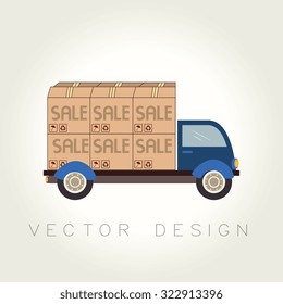 delivery service  design, vector illustration eps10 graphic 