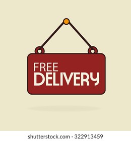 delivery service  design, vector illustration eps10 graphic 