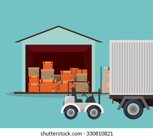 delivery service design, vector illustration eps10 graphic 