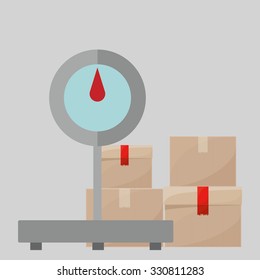 delivery service design, vector illustration eps10 graphic 