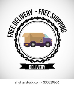 delivery service design, vector illustration eps10 graphic 